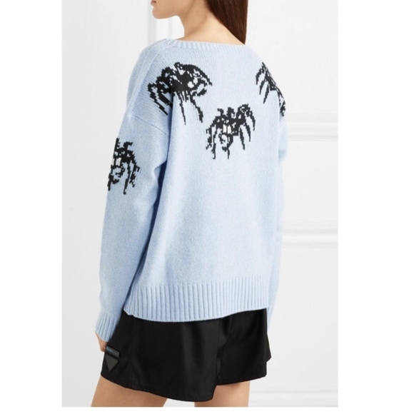 Prada Wool & Cashmere Spider Sweater - Picture 2 of 15